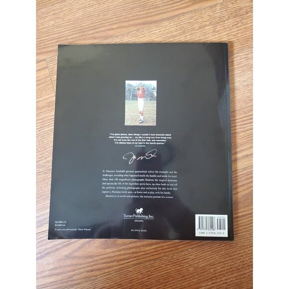 Montana by Dick Schaap and Joe Montana (1995, Trade Paperback) EUC - Picture 2 of 6